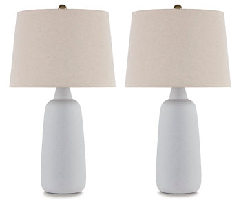 Avianic White Table Lamp (Set Of 2)