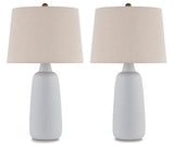 Avianic White Table Lamp (Set Of 2)