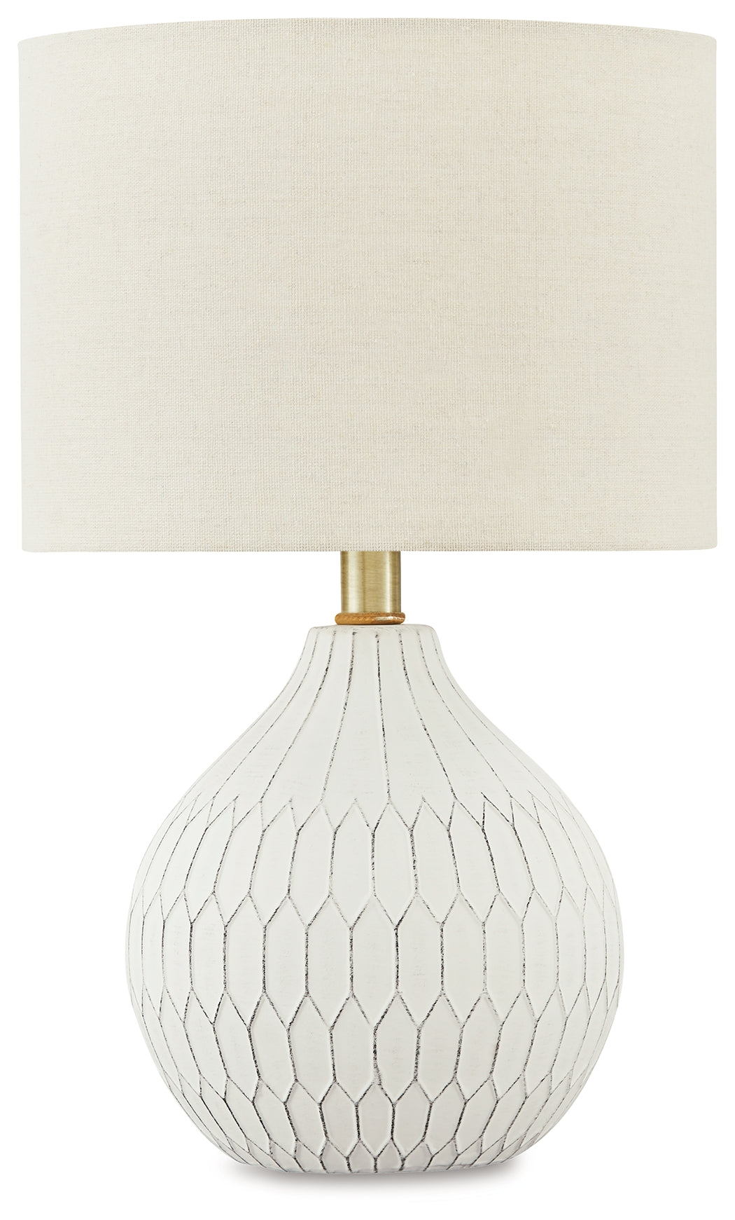 Wardmont White Table Lamp