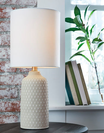 Donnford Gray Table Lamp