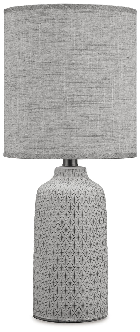 Donnford Charcoal Table Lamp