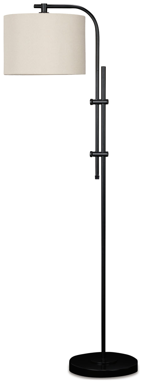 Baronvale Black Floor Lamp