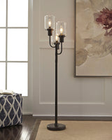 Jaak Bronze Finish Floor Lamp