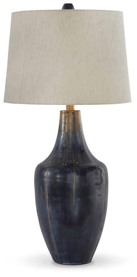 Evania Indigo Table Lamp