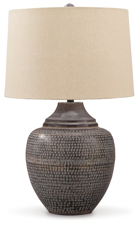 Olinger Brown Table Lamp