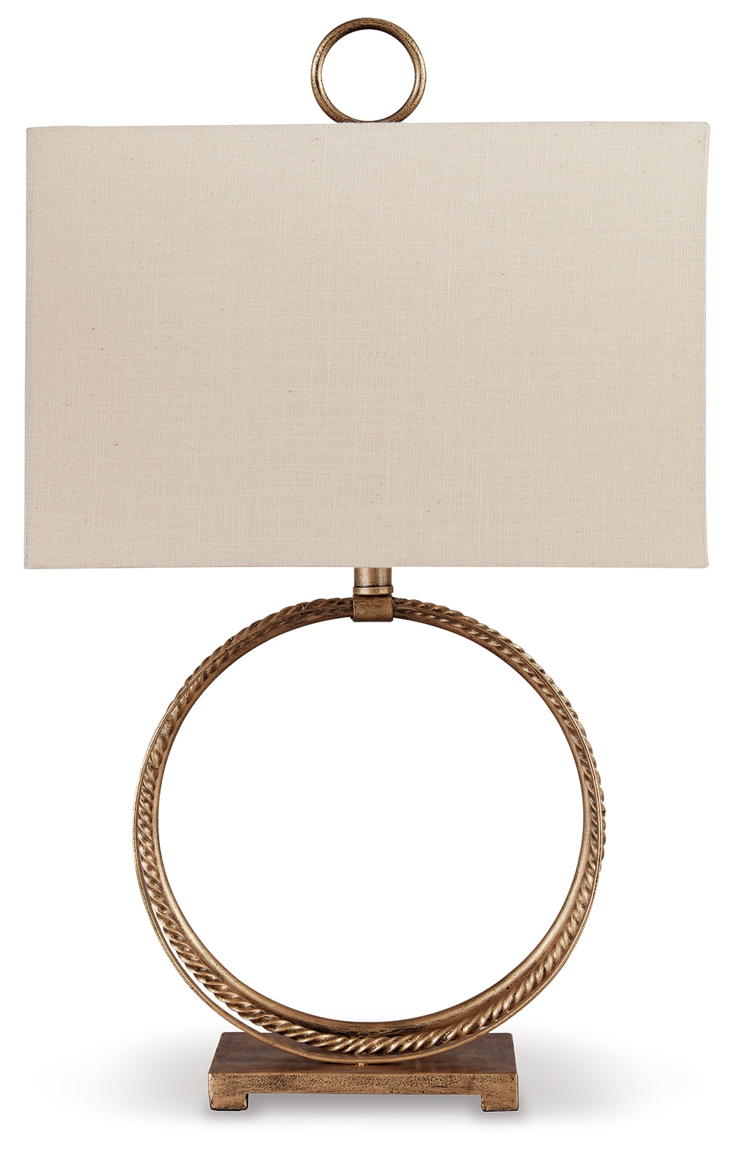 Mahala Antique Gold Finish Table Lamp