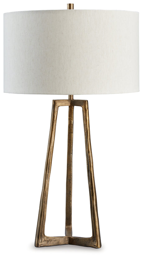 Ryandale Antique Brass Finish Table Lamp