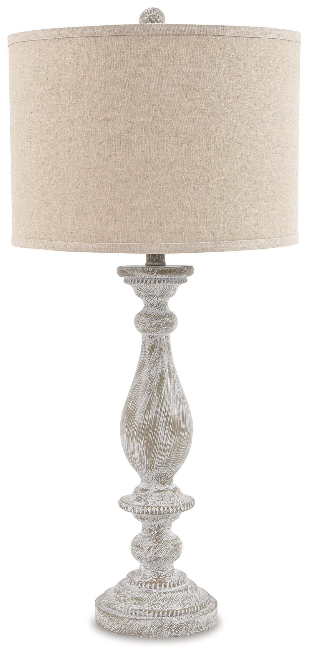 Bernadate Whitewash Table Lamp (Set Of 2)