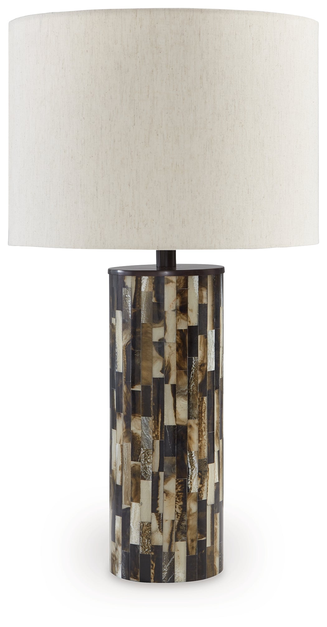 Ellford Black/Brown/Cream Table Lamp