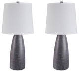 Shavontae Gray Table Lamp (Set Of 2)