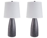 Shavontae Gray Table Lamp (Set Of 2)