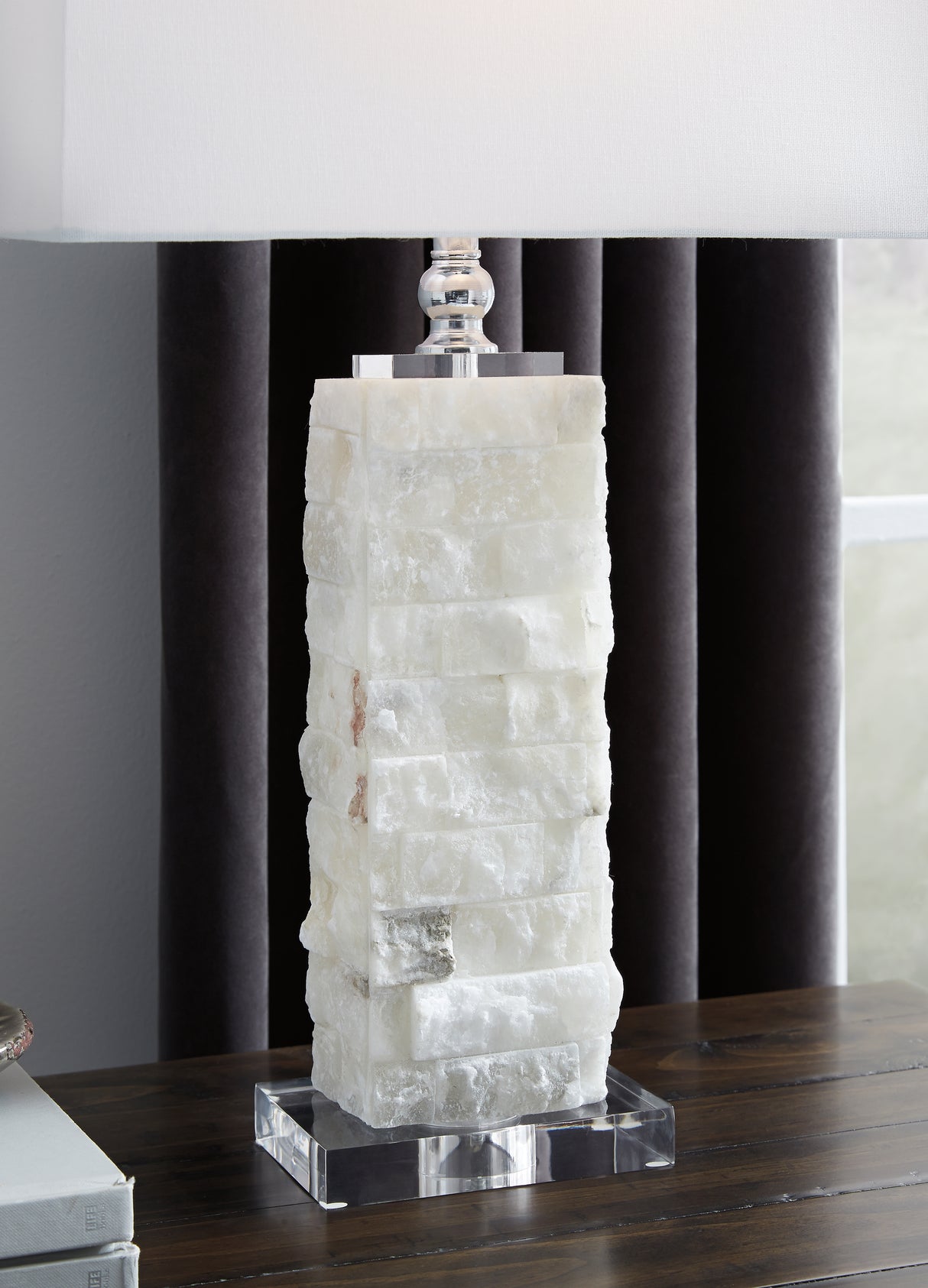 Malise White Table Lamp