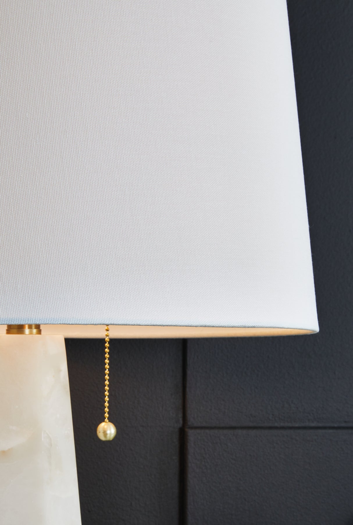 Gusley White/Gold Finish Table Lamp