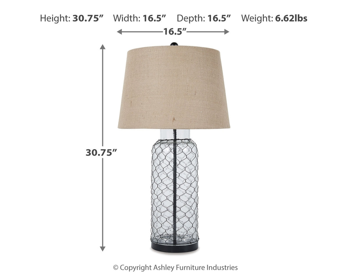 Sharmayne Transparent Table Lamp