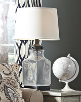 Sharolyn Transparent/Silver Finish Table Lamp