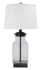 Sharolyn Transparent/Silver Finish Table Lamp