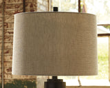 Talar Clear/Bronze Finish Table Lamp