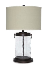 Tailynn Clear/Bronze Finish Table Lamp