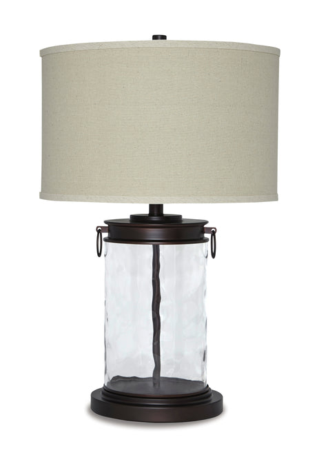 Tailynn Clear/Bronze Finish Table Lamp