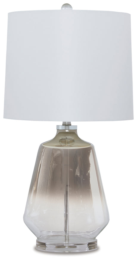 Jaslyn Silver Finish Table Lamp