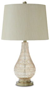 Latoya Champagne Table Lamp