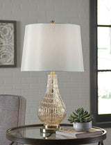 Latoya Champagne Table Lamp