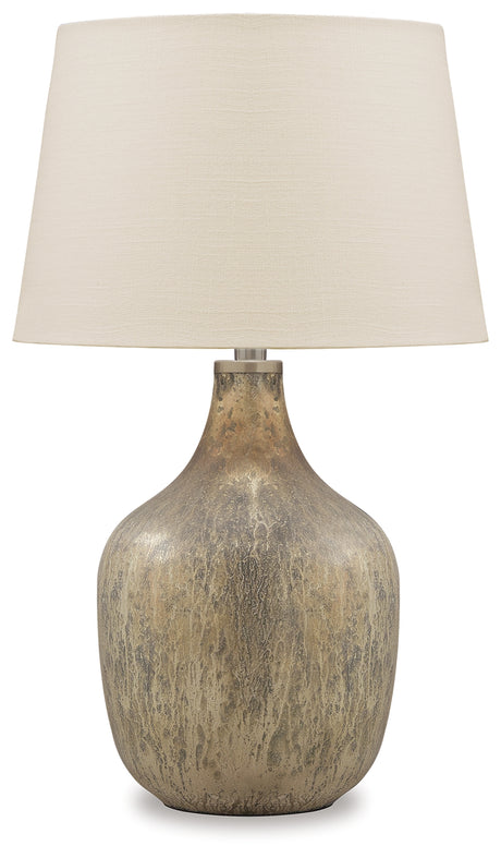 Mari Gray/Gold Finish Table Lamp