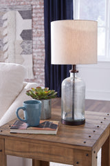 Bandile Clear/Bronze Finish Table Lamp