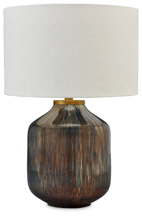 Jadstow Black/Silver Finish Table Lamp