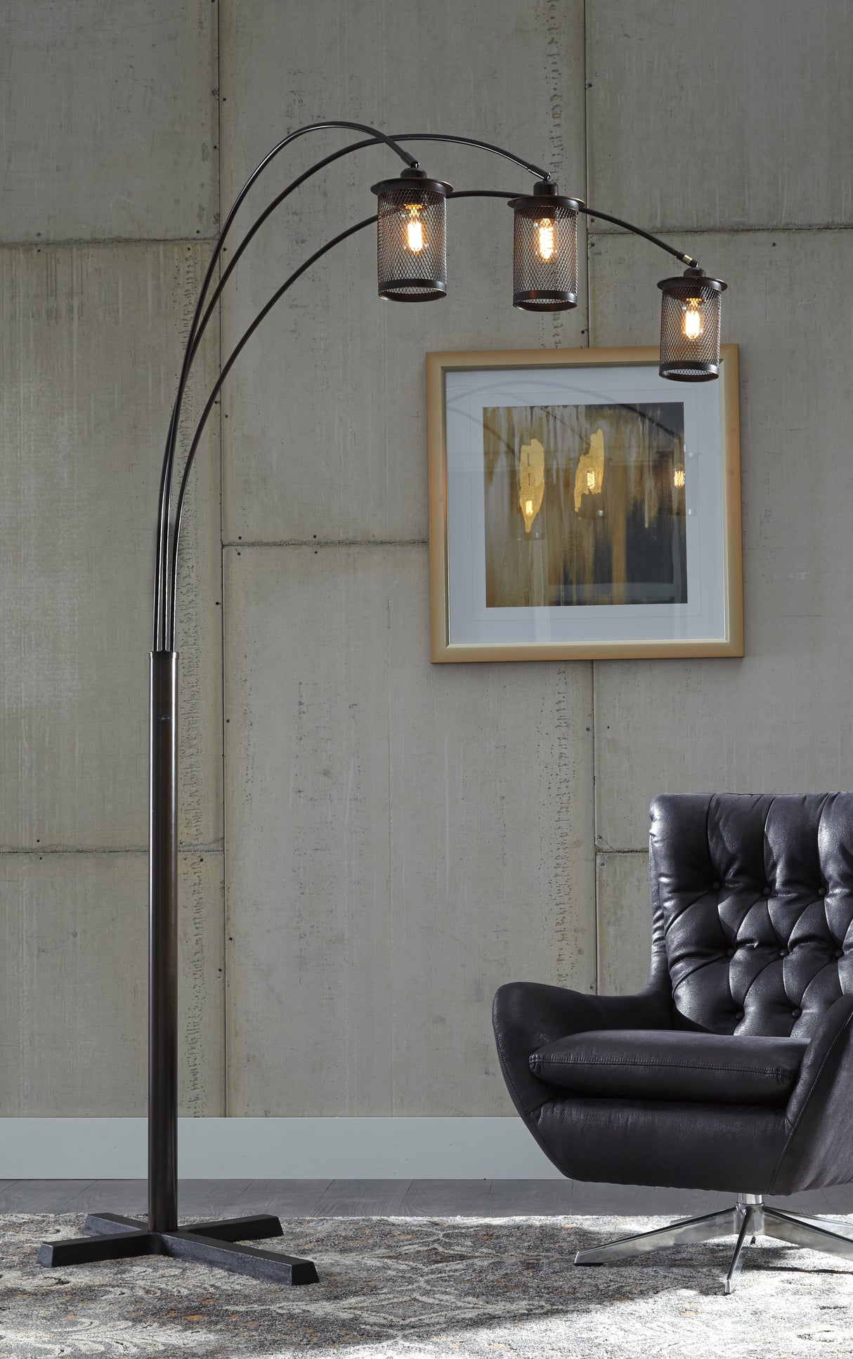 Maovesa Bronze Floor Lamp