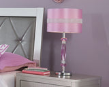 Nyssa Purple Table Lamp