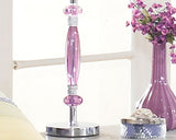 Nyssa Purple Table Lamp