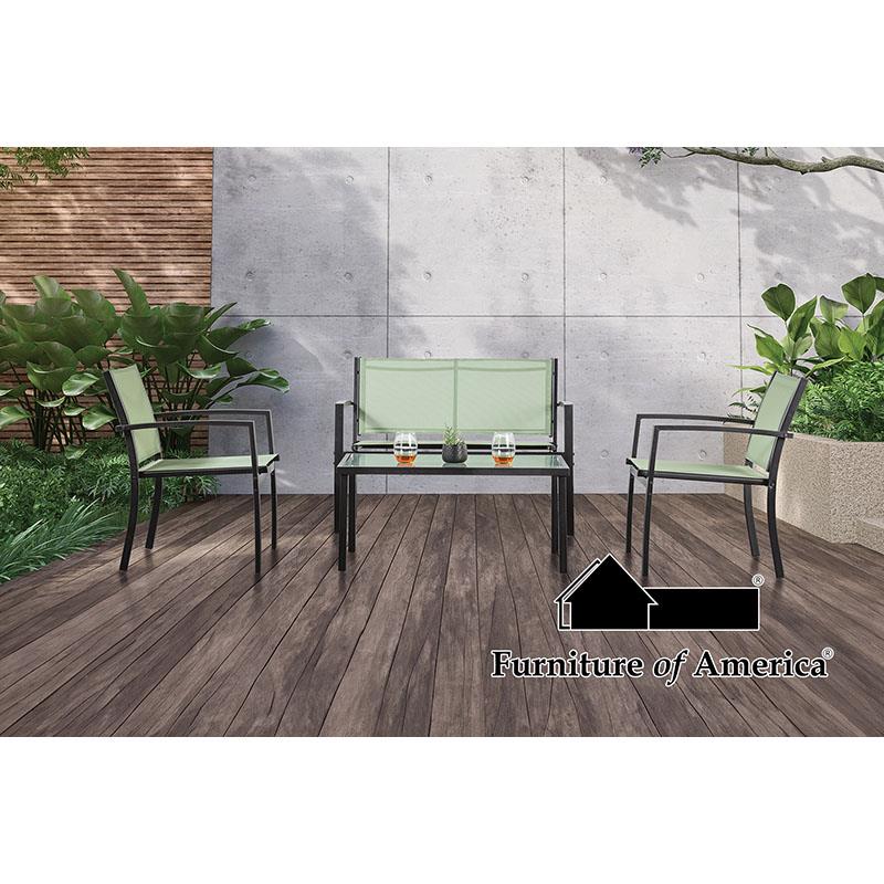 Ibiza Green Patio Set