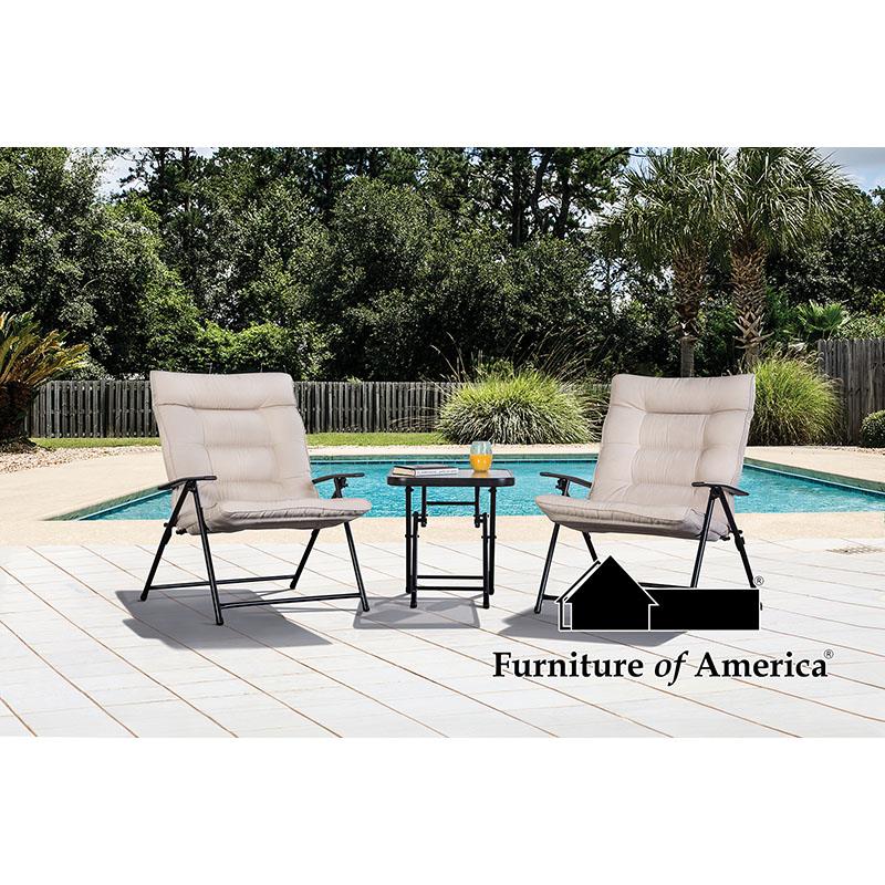 Bastia Beige Patio Set