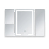 Lucid Trifold LED Easel Makeup Mirror