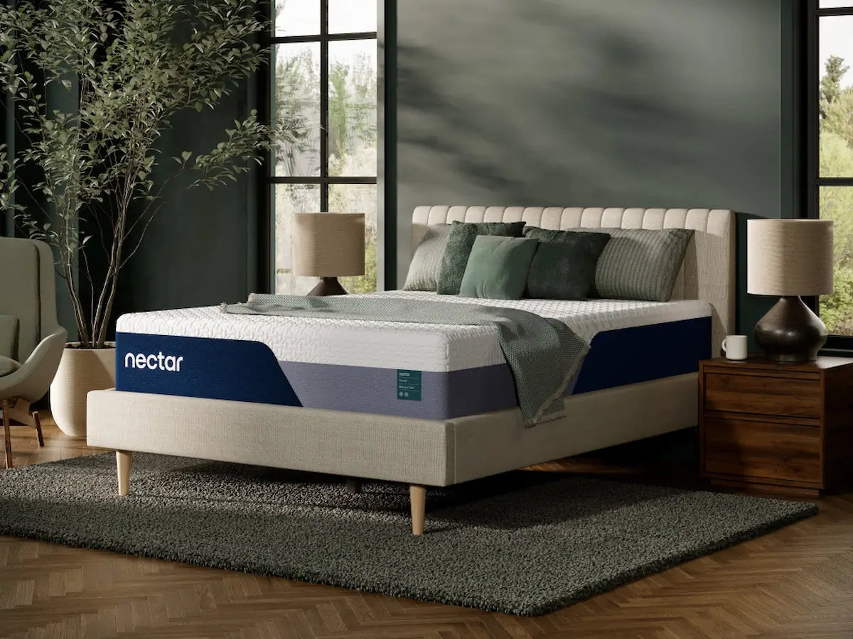 Nectar Premier Memory Foam 5.1 White King Mattress