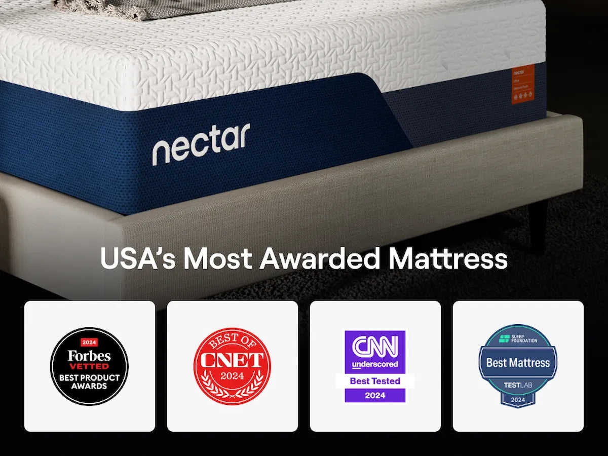 Nectar Ultra Memory Foam 5.1 White Full Mattress