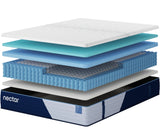 Nectar Classic Hybrid 5.1 White California King Mattress