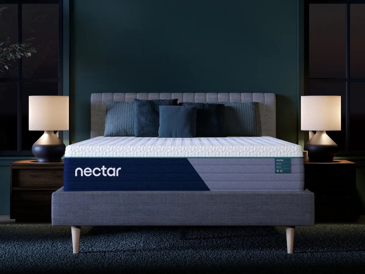 Nectar Premier Hybrid 5.1 White California King Mattress