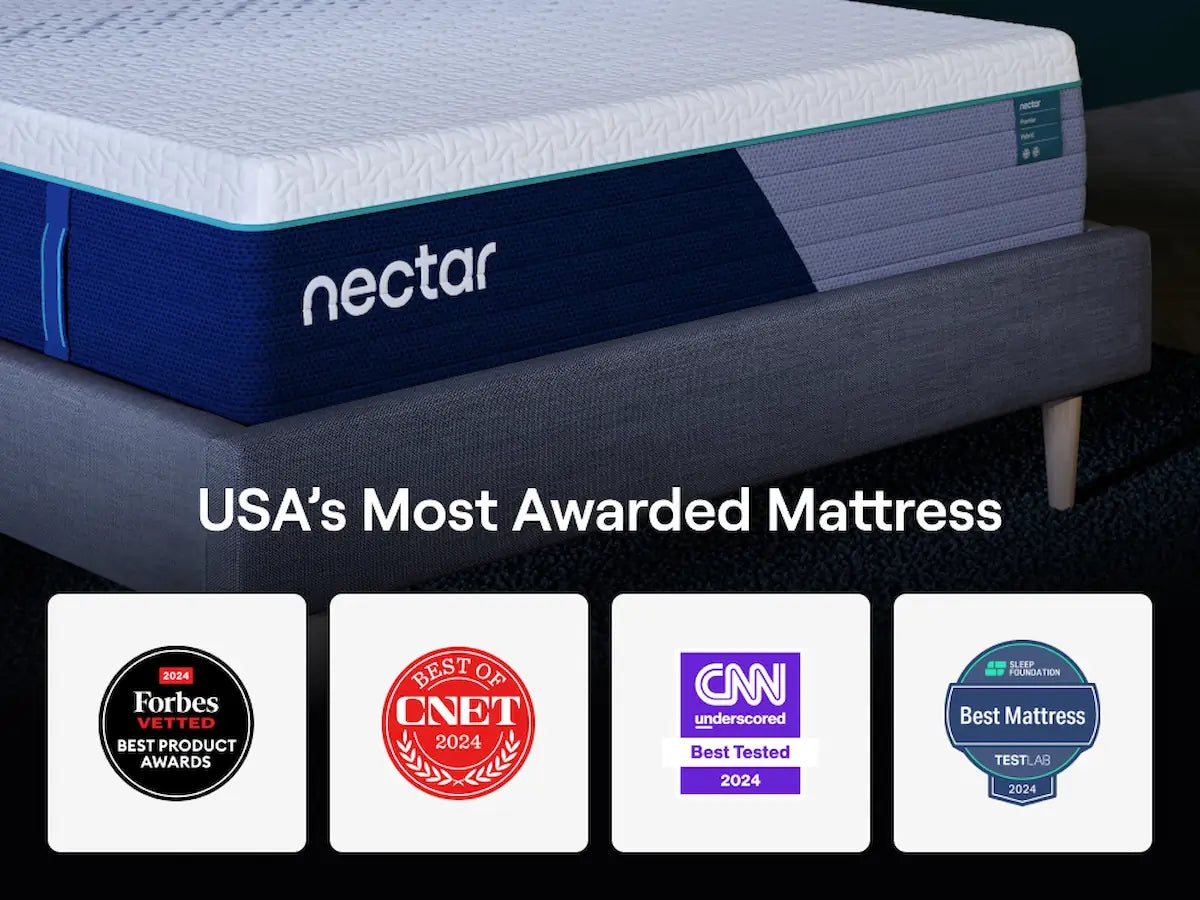 Nectar Premier Hybrid 5.1 White Full Mattress