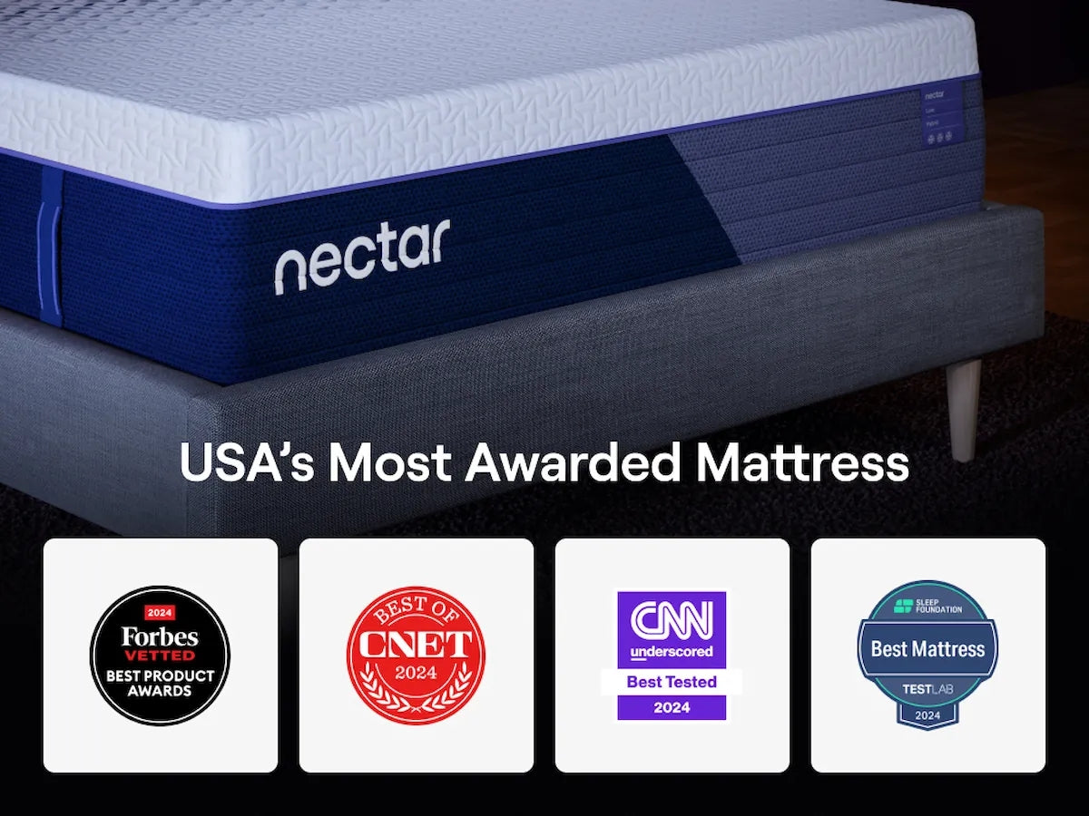 Nectar Luxe Hybrid 5.1 White Twin Xl Mattress