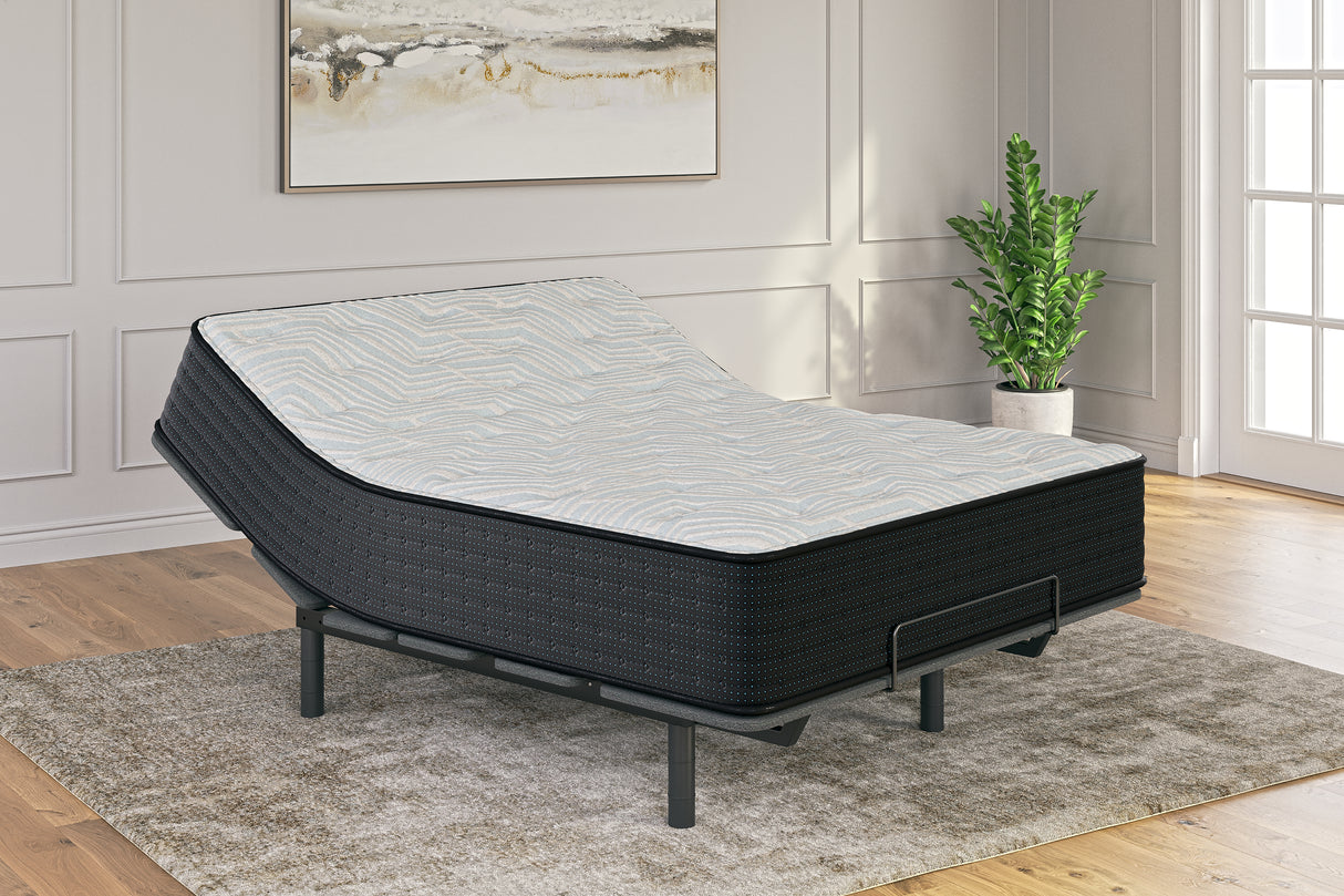 Palisades Gray/Blue Firm King Mattress