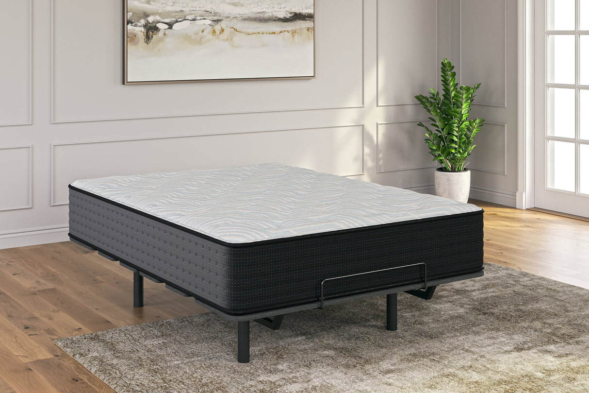 Palisades Gray/Blue Firm King Mattress