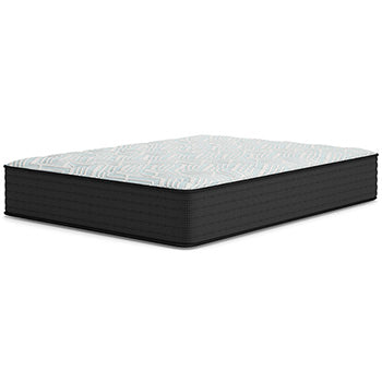 Palisades Gray/Blue Plush Full Mattress