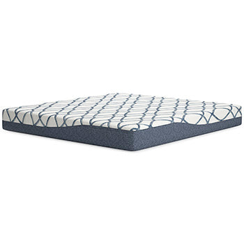 10 White/Blue Inch Chime Elite 2.0 King Mattress