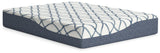 12 White/Blue Inch Chime Elite 2.0 Queen Mattress