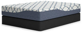 12 White/Blue Inch Chime Elite 2.0 Full Mattress