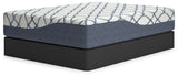 14 White/Blue Inch Chime Elite 2.0 King Mattress