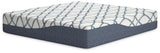 14 White/Blue Inch Chime Elite 2.0 King Mattress