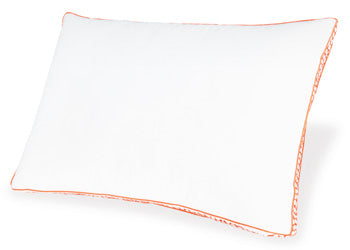 Zephyr White/Orange 2.0 3-In-1 Pillow (6/Case)